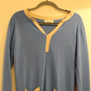 Blue & White Tunic with Pockets